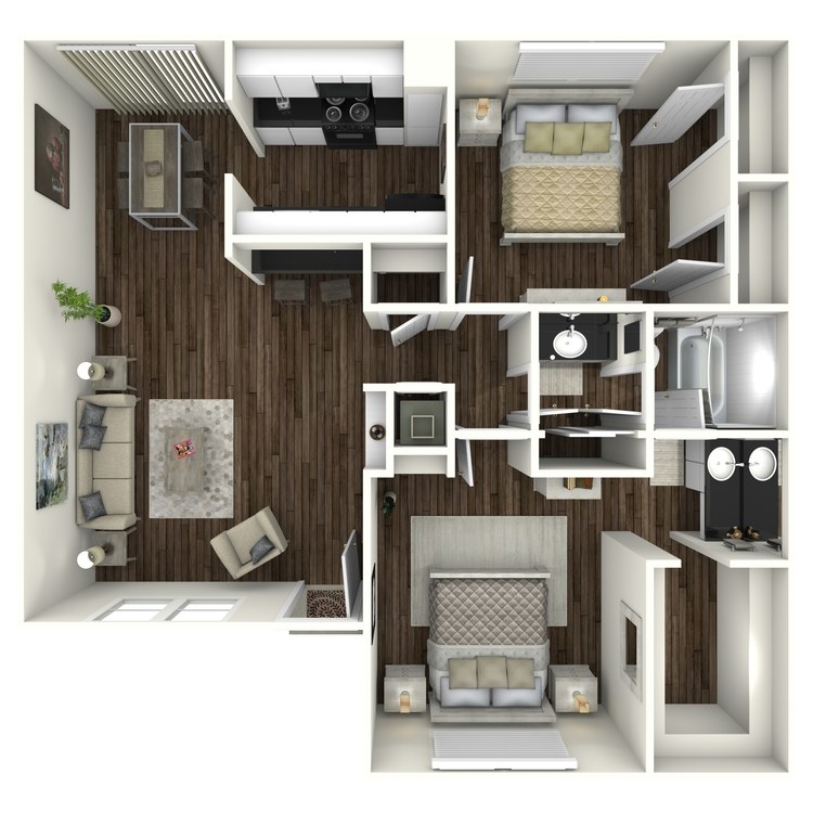 Floor plan image of B2