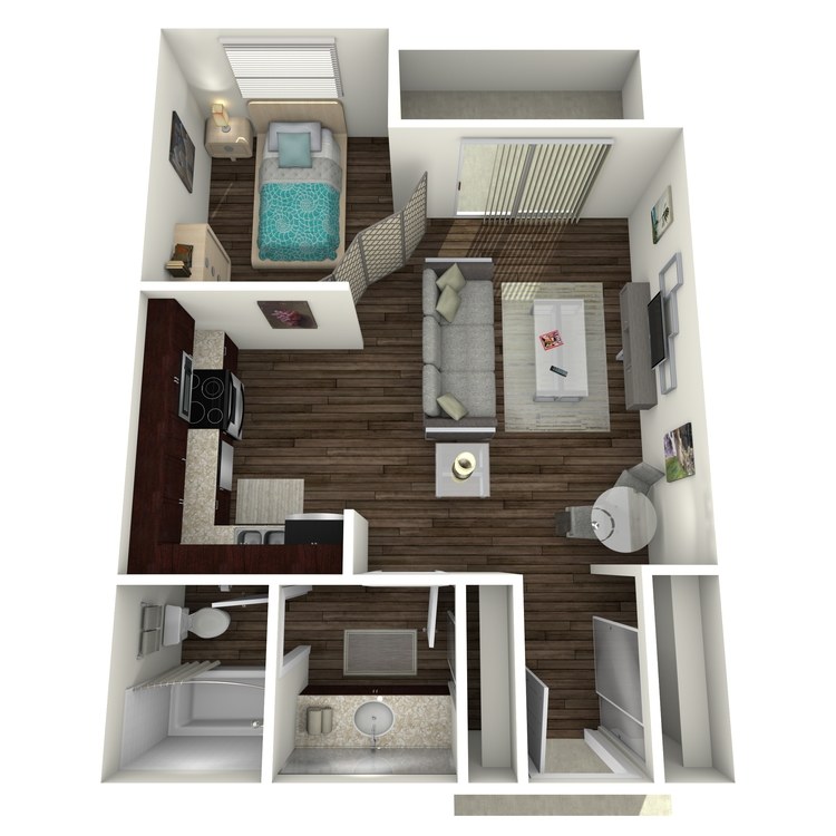 Floor plan image of Studio
