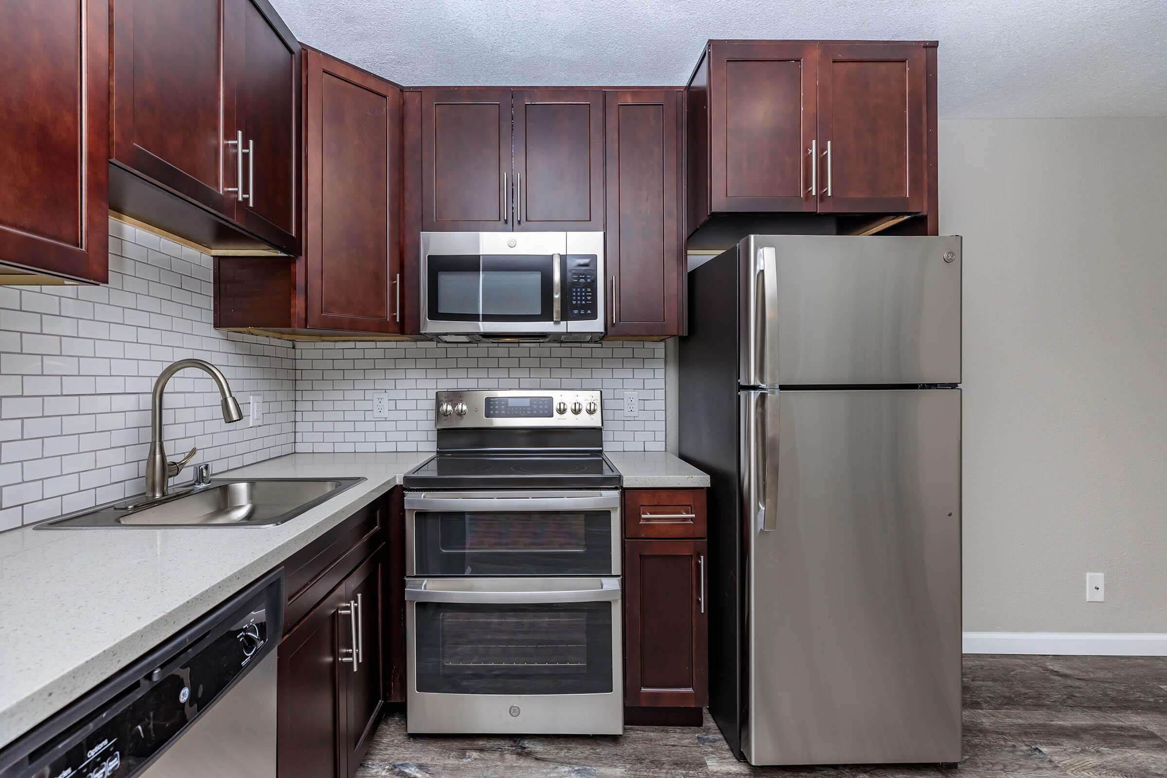 Kitchen at Ladera Woods in Fremont CA