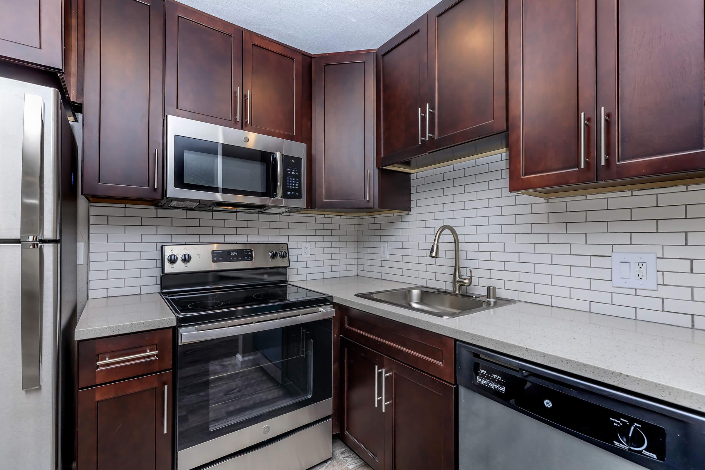 Kitchen at Ladera Woods in Fremont CA