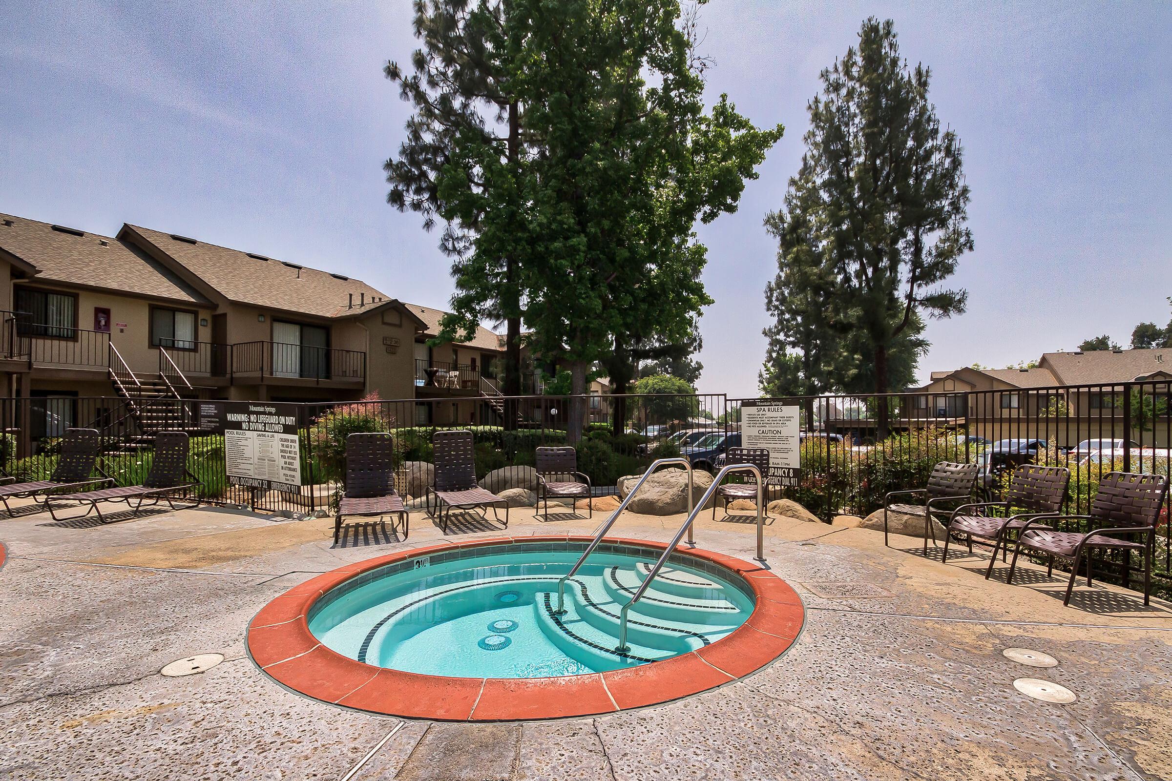 Mountain Springs Apartment Homes community spa