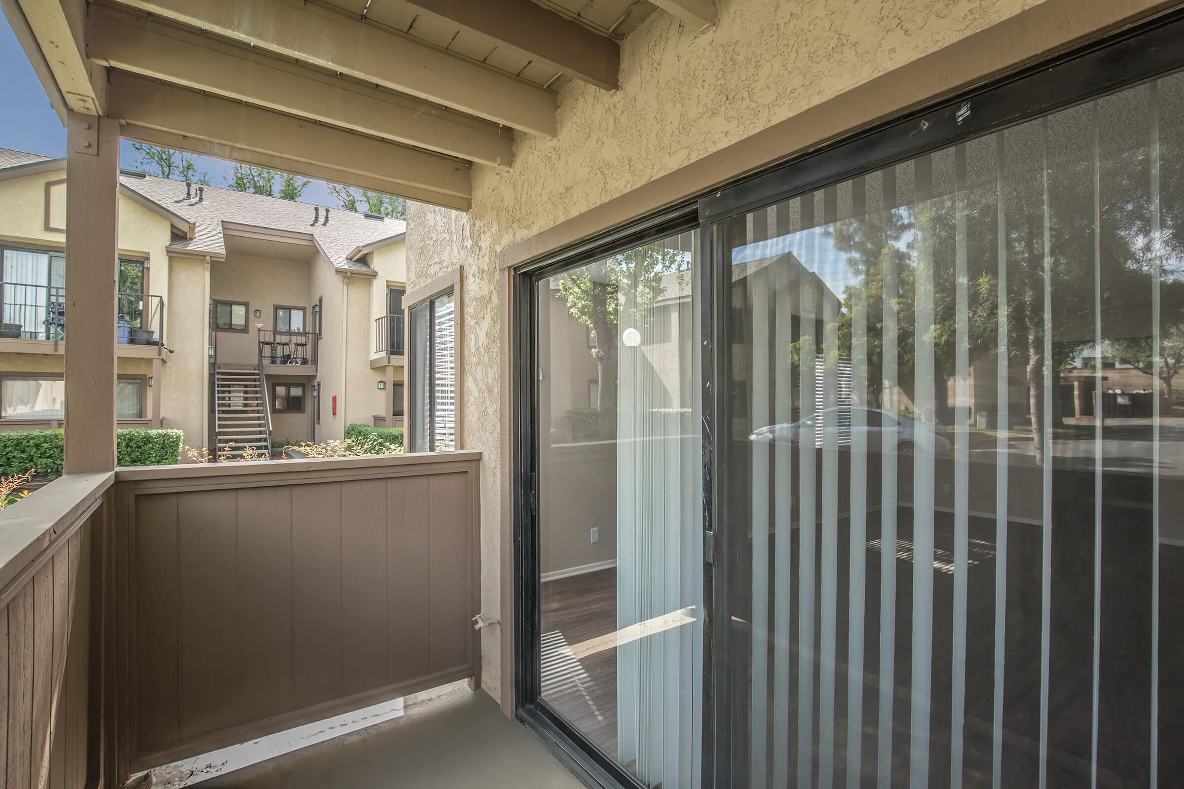 Unfurnished patio