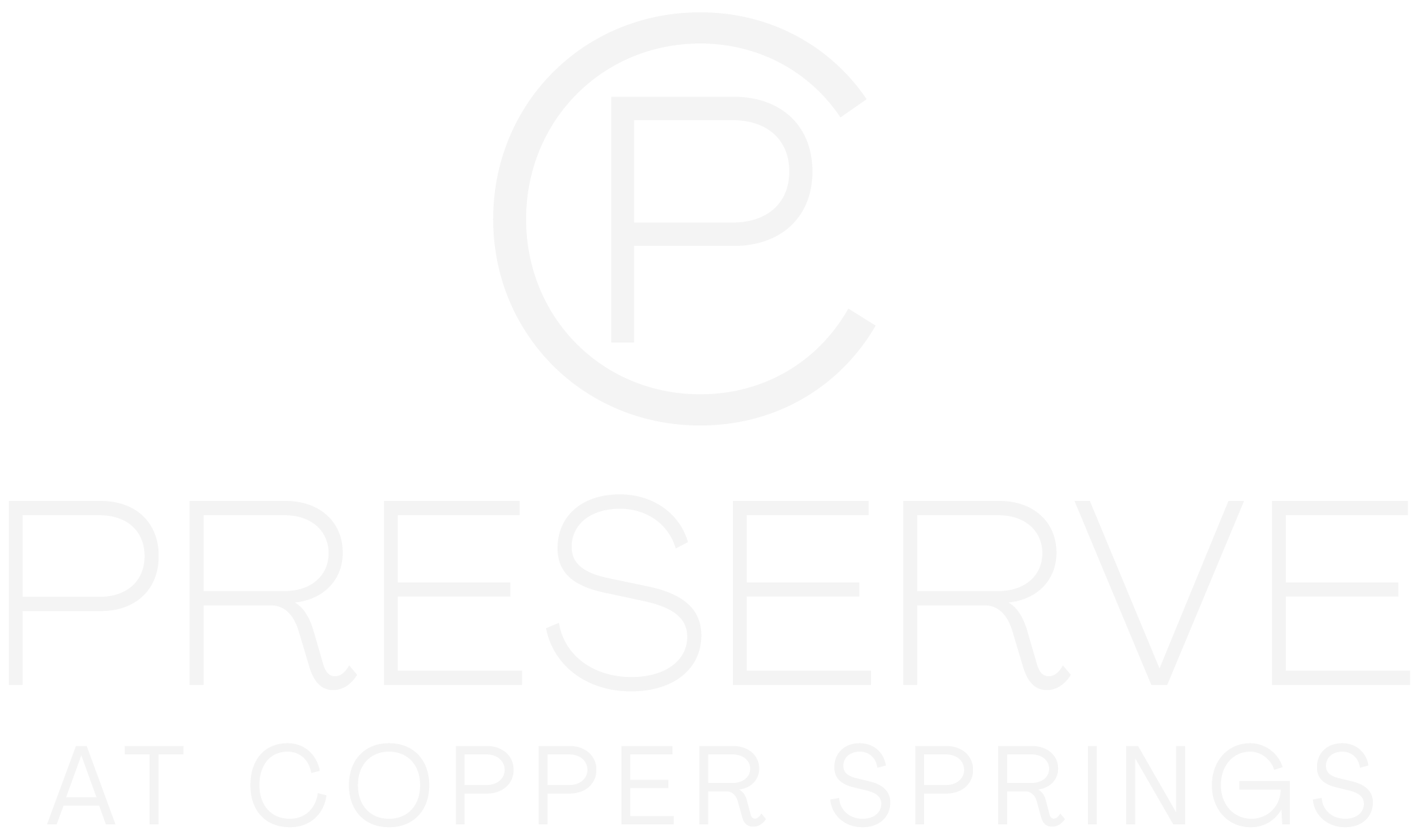 Preserve at Copper Springs ebrochure logo