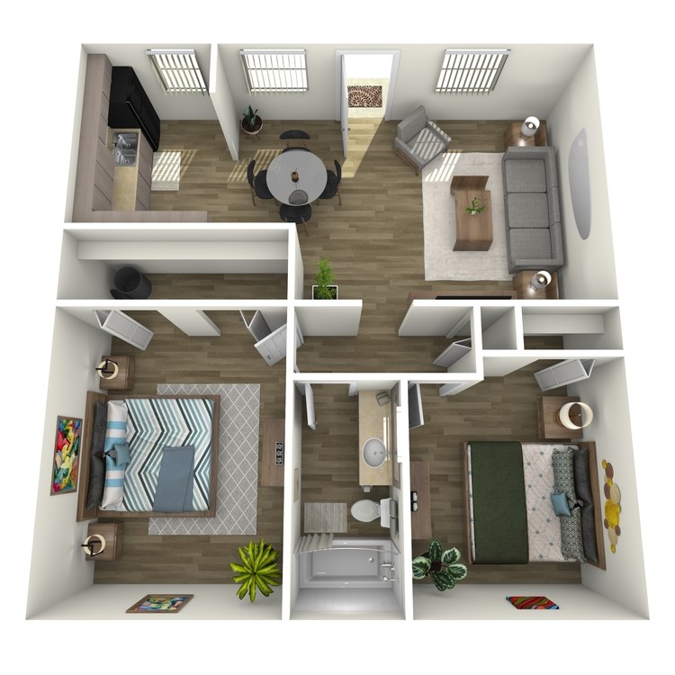 Floor plan image of The Hibiscus