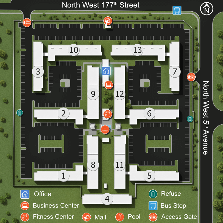 We make every effort to make our website accessible to anybody, especially those with disabilities. If you have question in terms of the relative location of an amenity or apartment home, please give us a call.