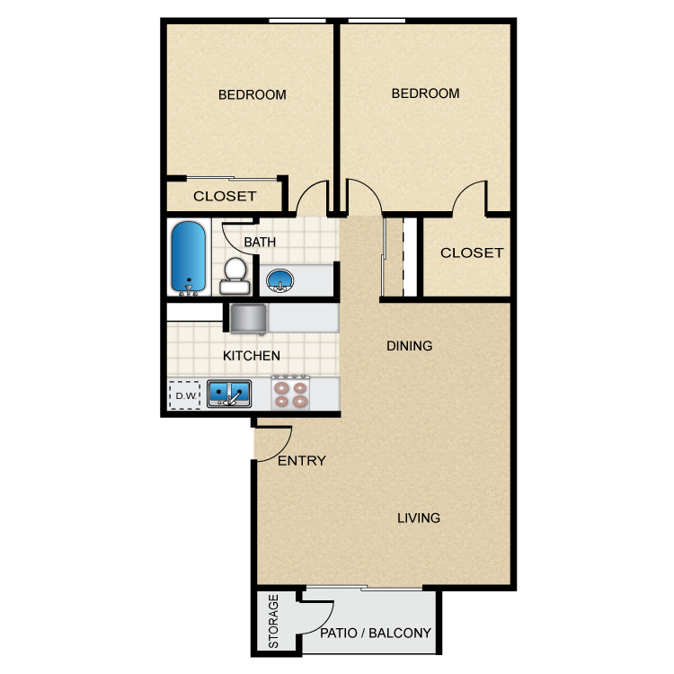 Floor plan image of Serenity