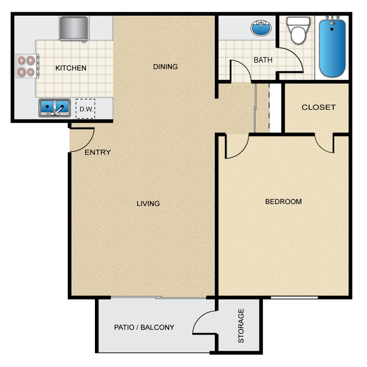 Floor plan image of Tranquility