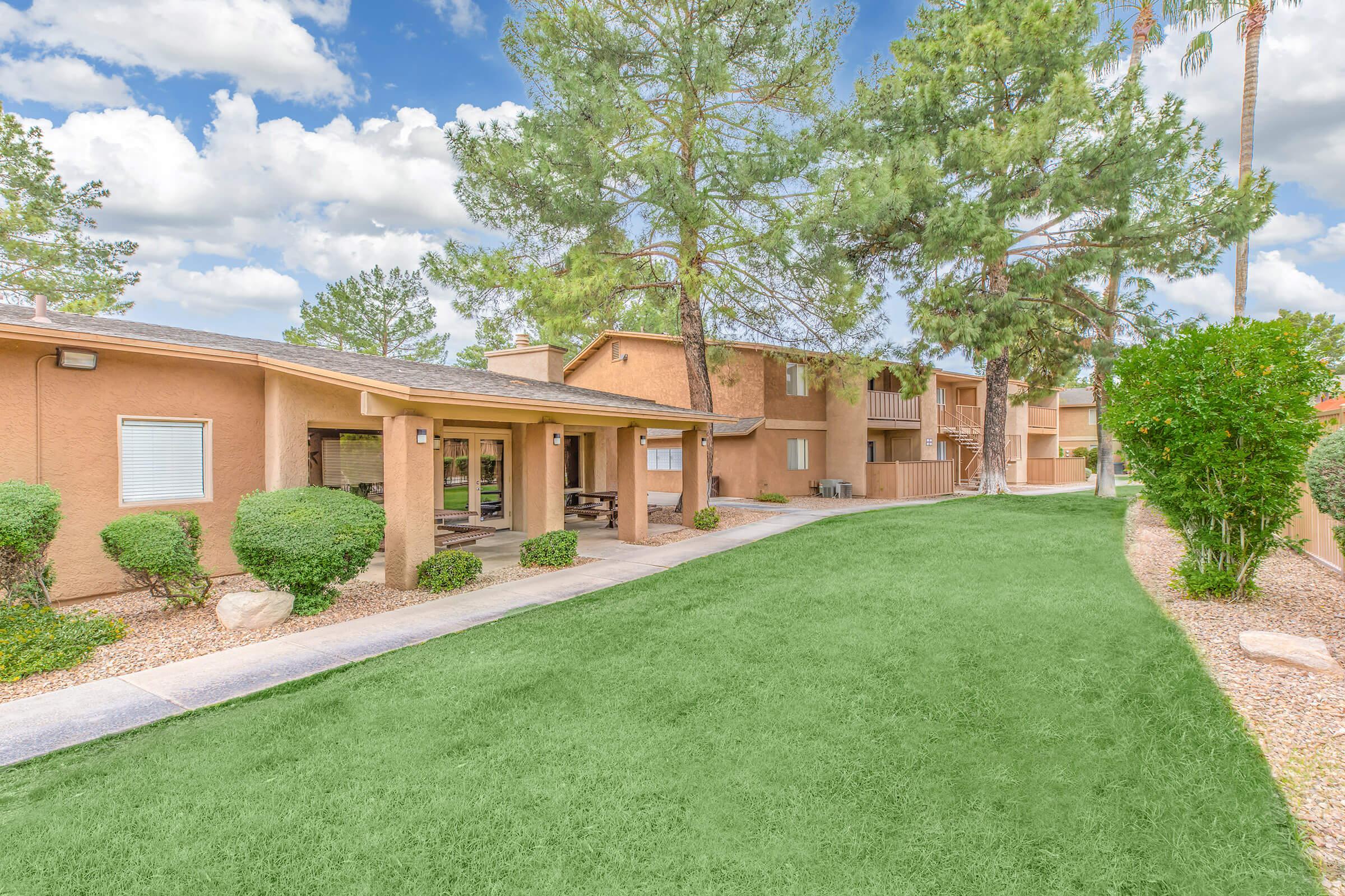 BEAUTIFUL LANDSCAPING AT ARCADIA PARK APTS