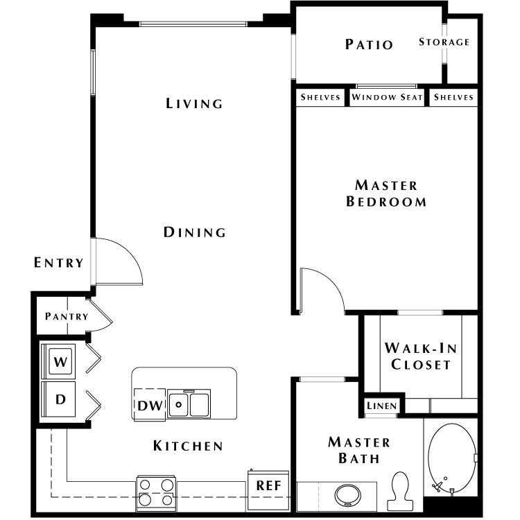 Floor plan image of A1 - Phase II