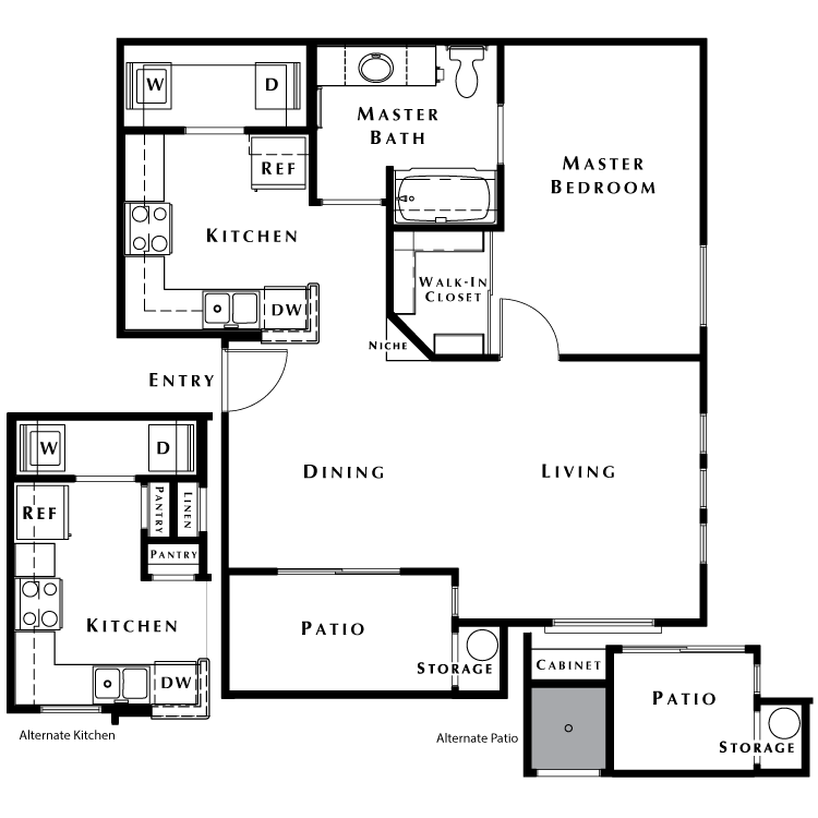 Floor plan image of The Oasis - Phase I