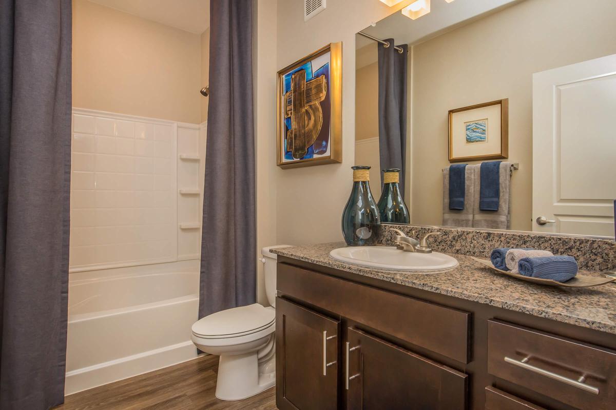 Chic Bathroom at The Passage Apartments in Henderson, NV