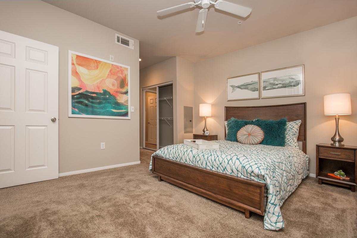 The Havens Cozy Bedroom at The Passage Apartments in Henderson, NV