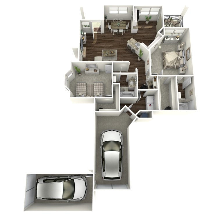Floor plan image of B2