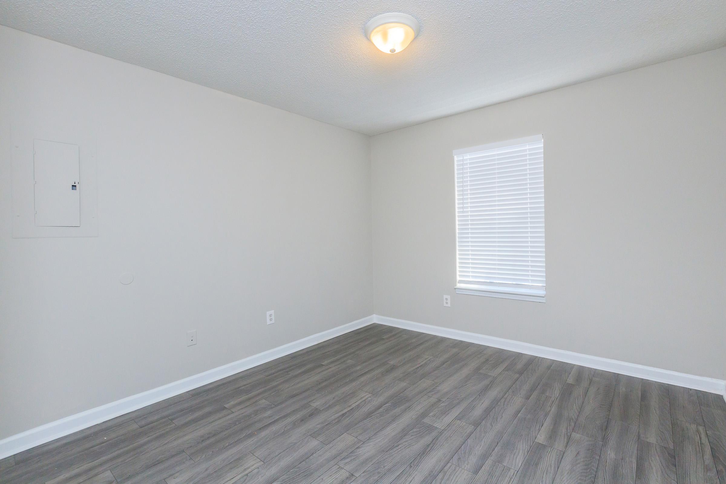 a room with a wooden floor