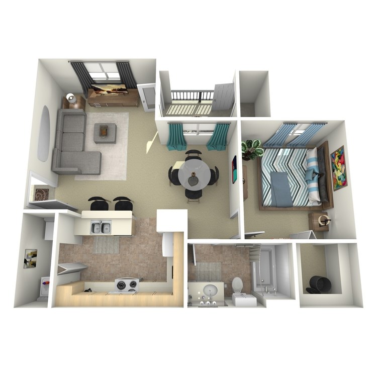 Floor plan image of A1