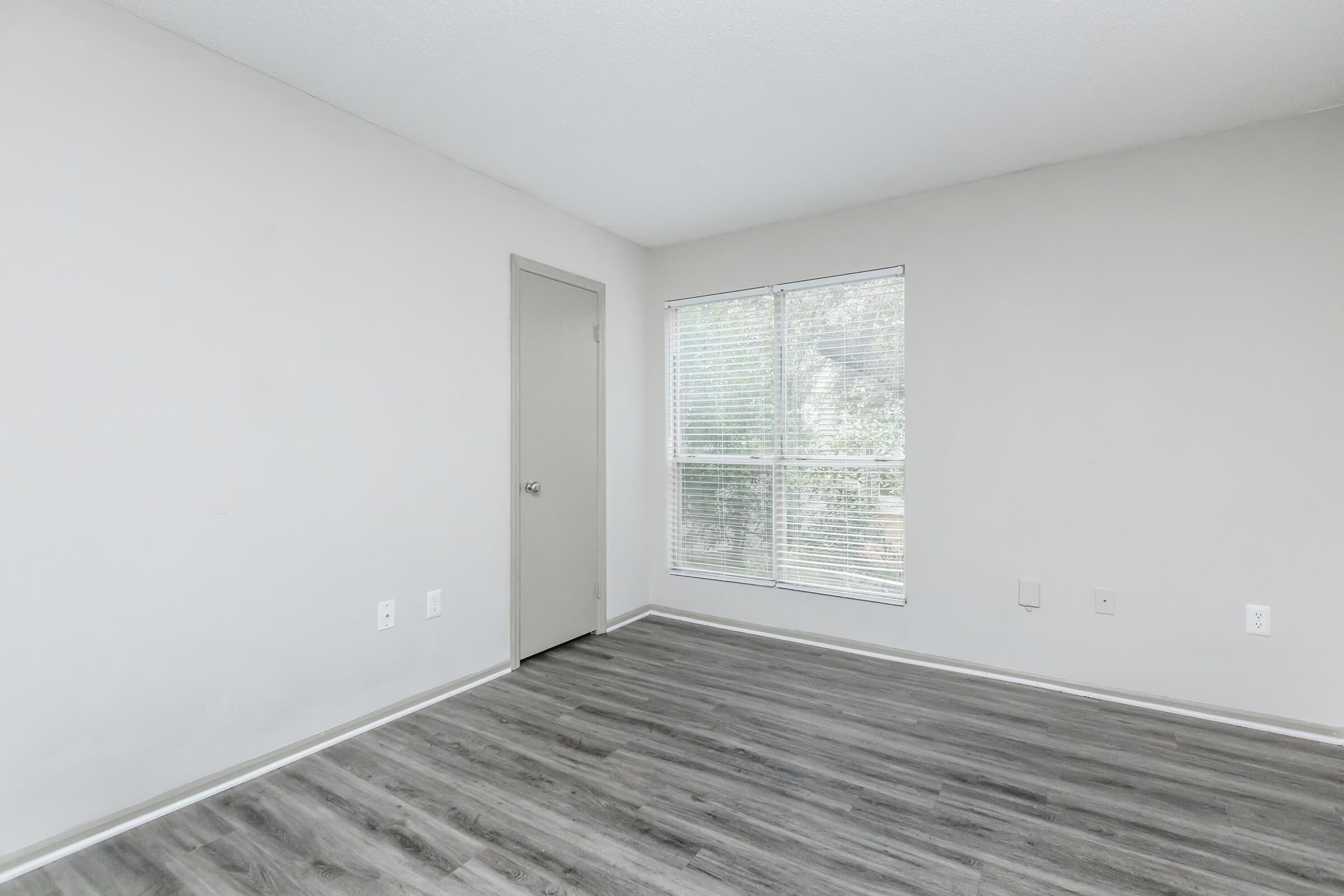 a room with a wooden floor