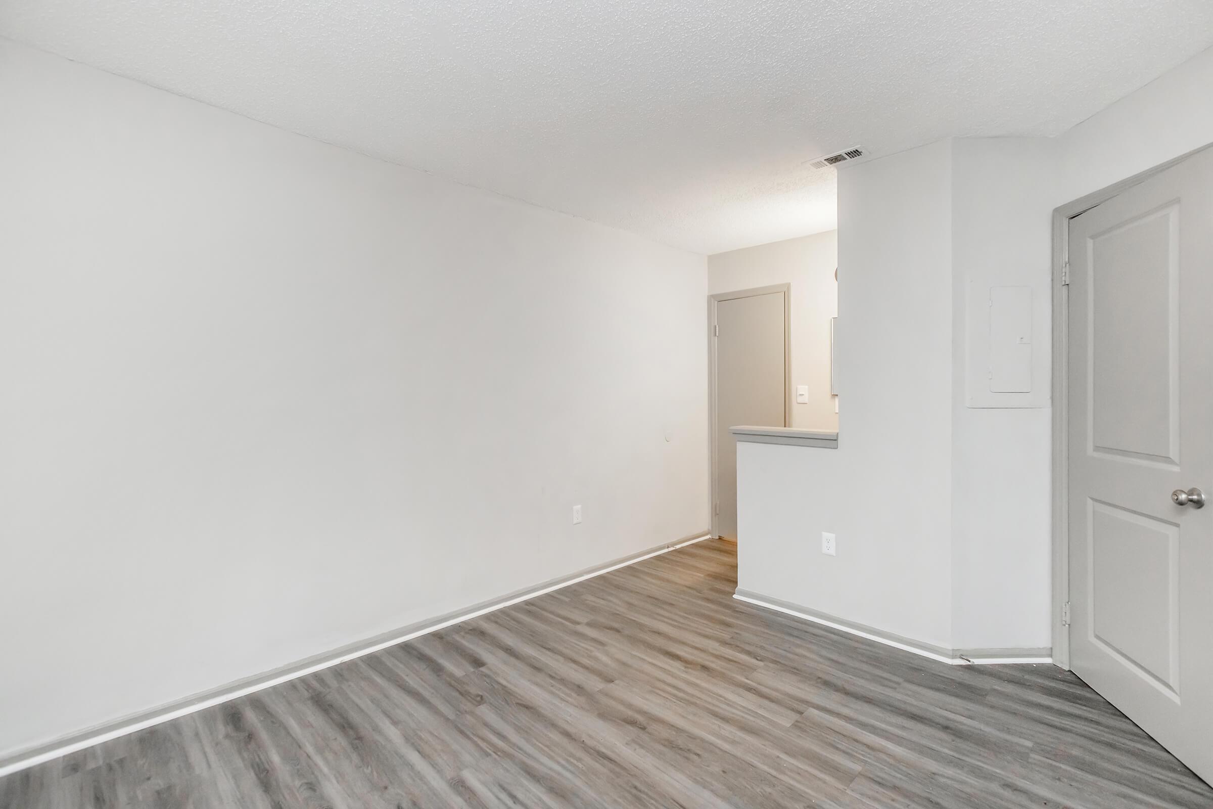 a room with a wooden floor