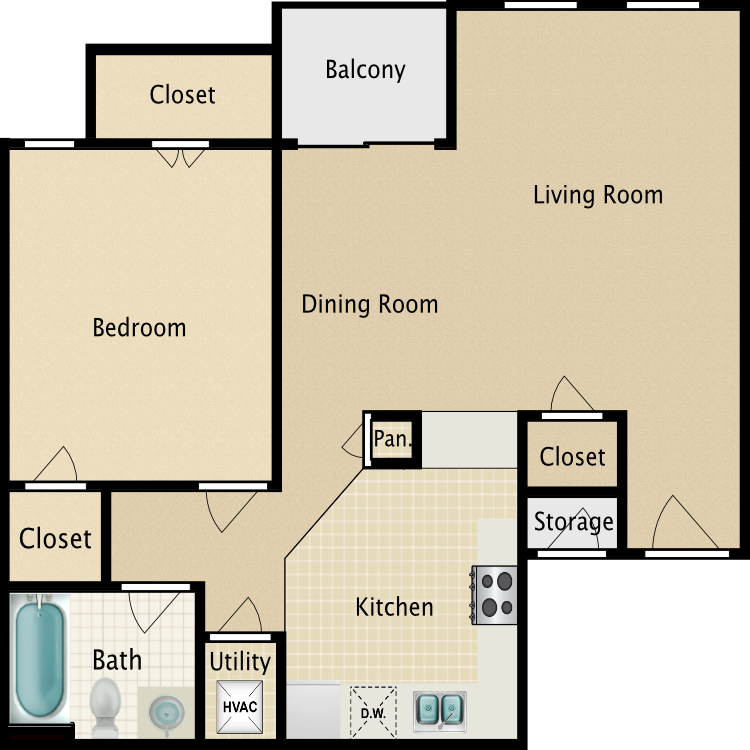 Floor plan image of The Lakewood