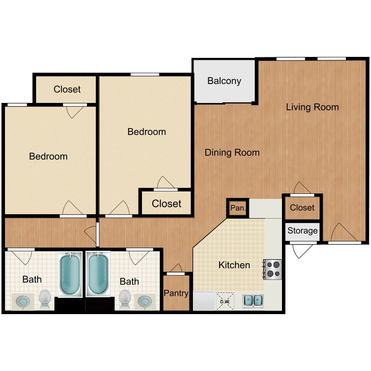 Floor plan image of The Willowbrook
