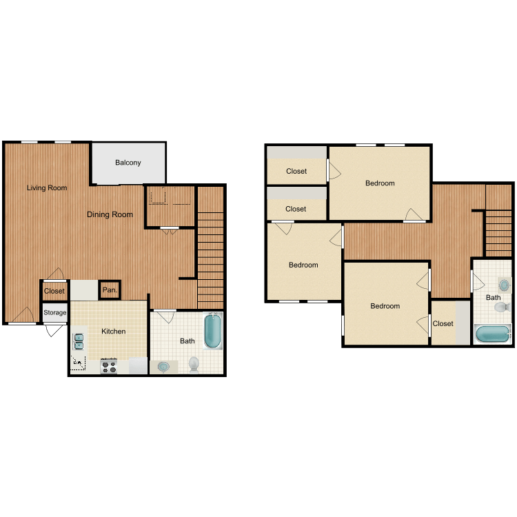 Floor plan image of The Huntington