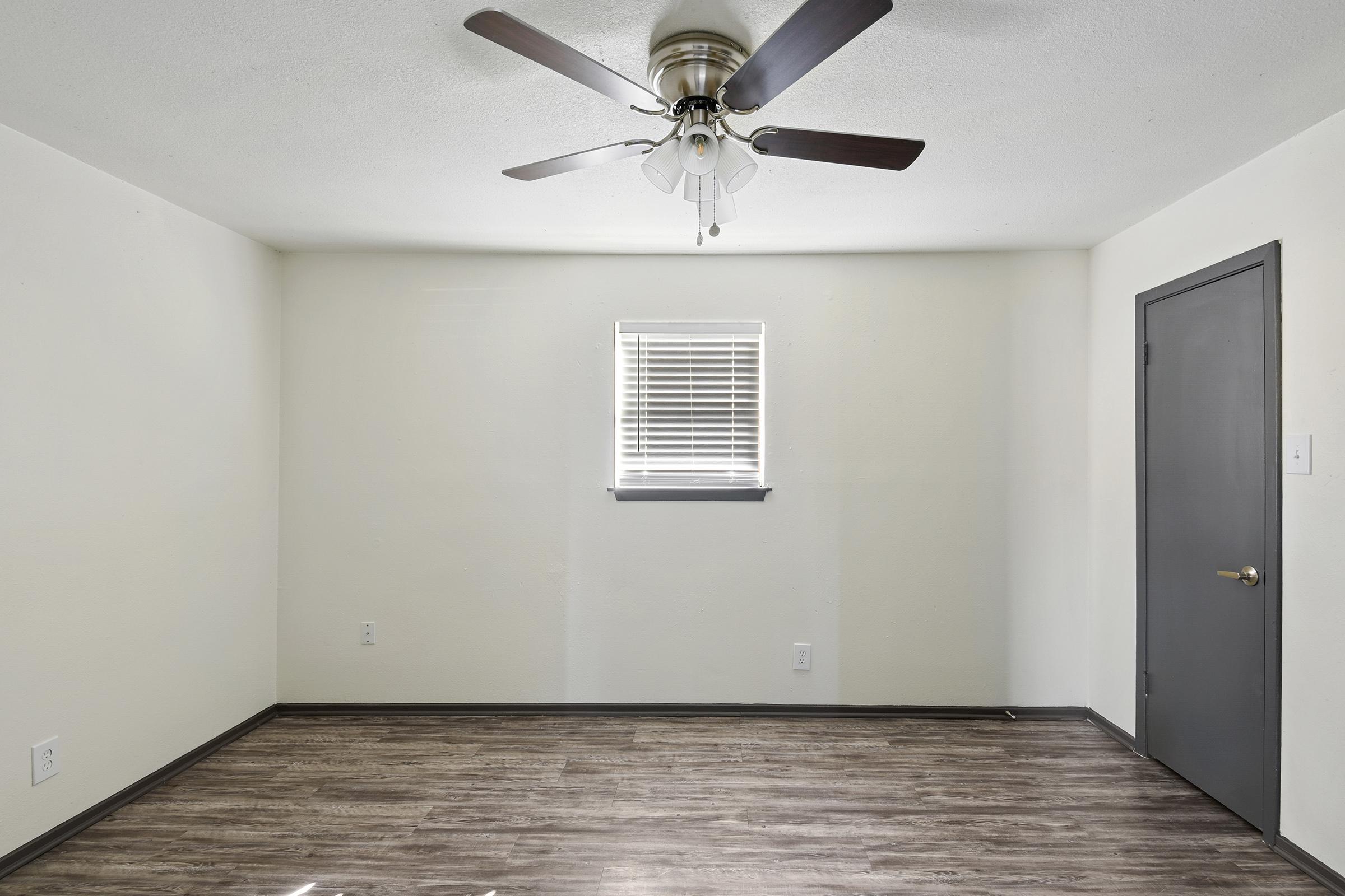 a room with a wooden floor