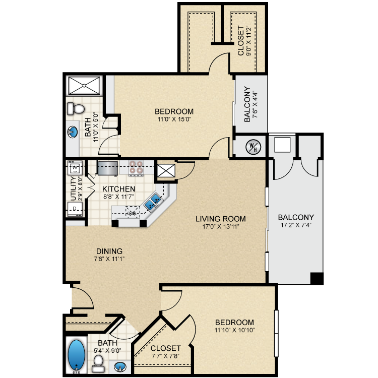 Floor plan image of B4 The Astoria