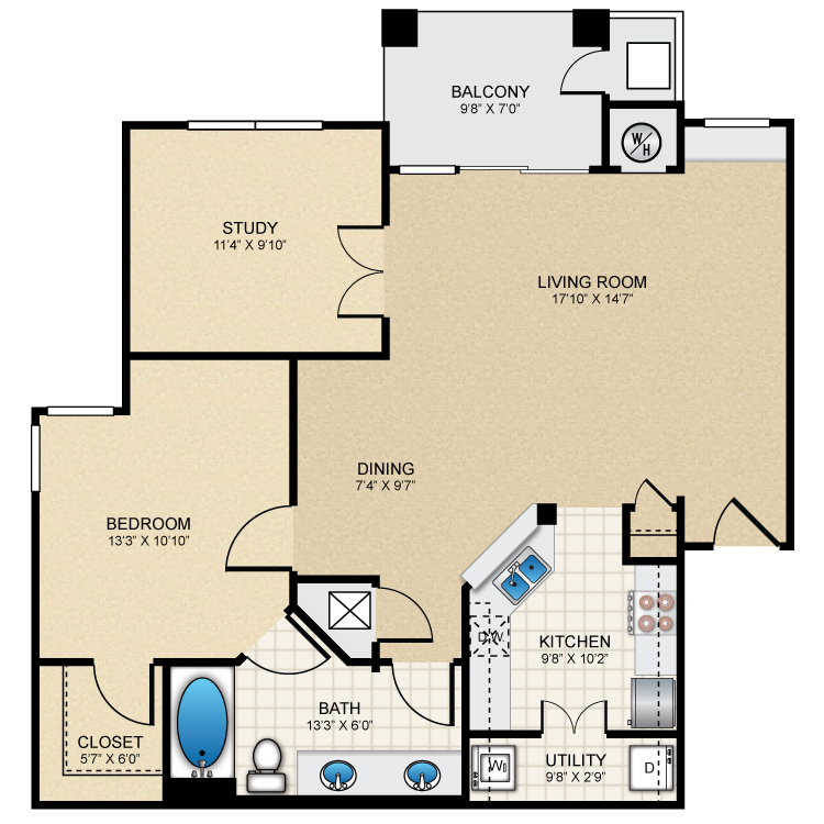 Floor plan image of A6 The Berkshire
