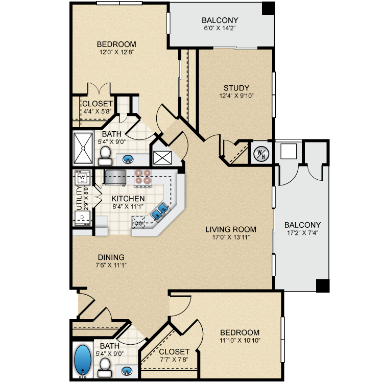 Floor plan image of B5 The Essex
