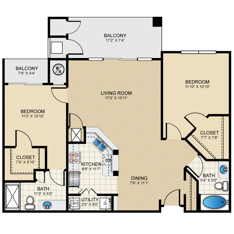 Floor plan image of B1 The Oxford