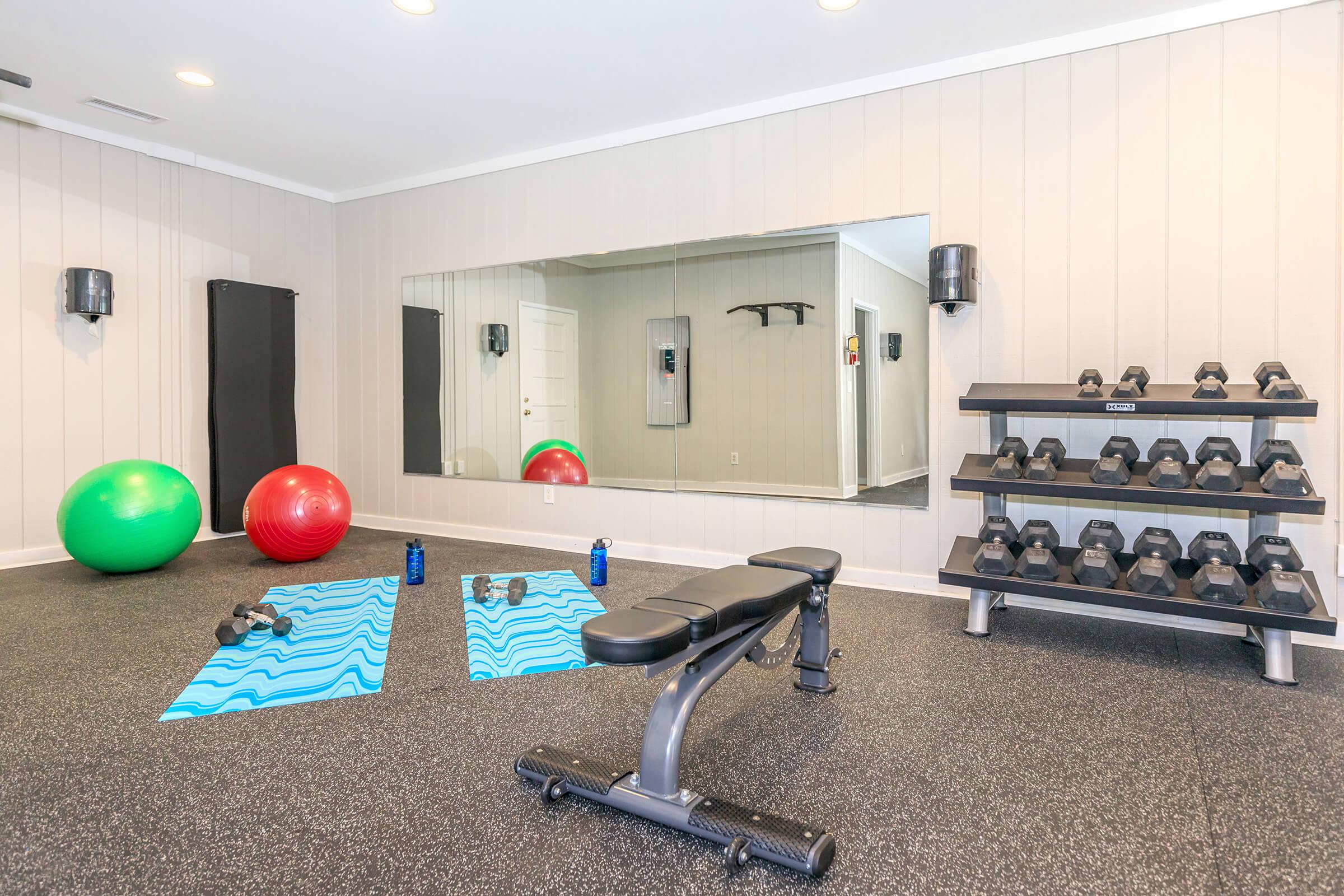 FITNESS CENTER TO START YOUR DAY