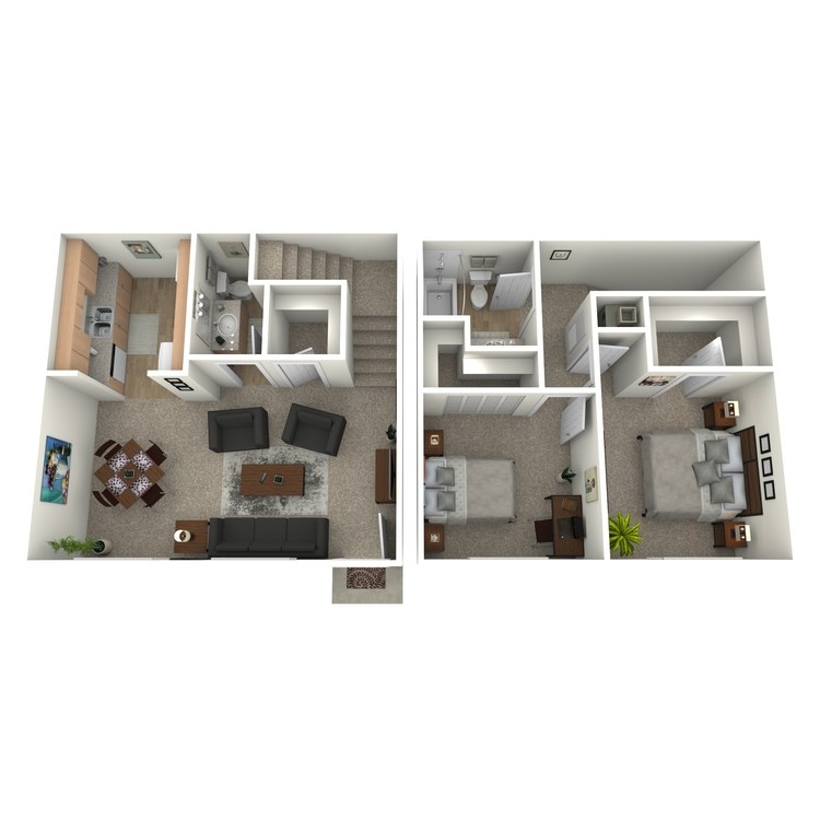 Floor plan image of B1THH