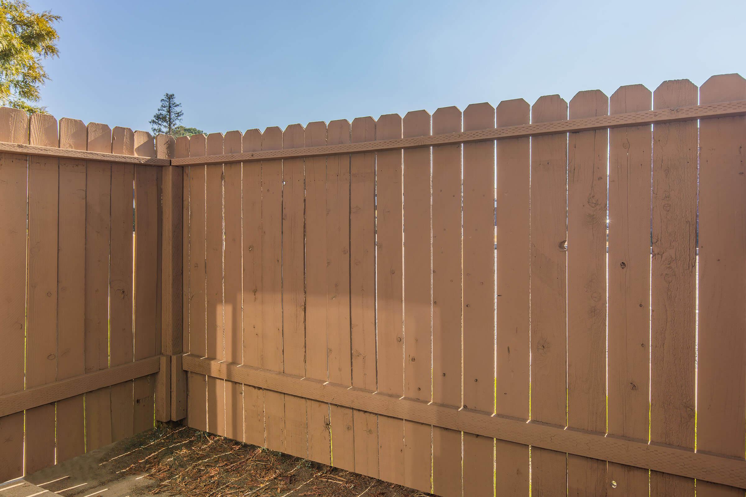 a close up of a fence