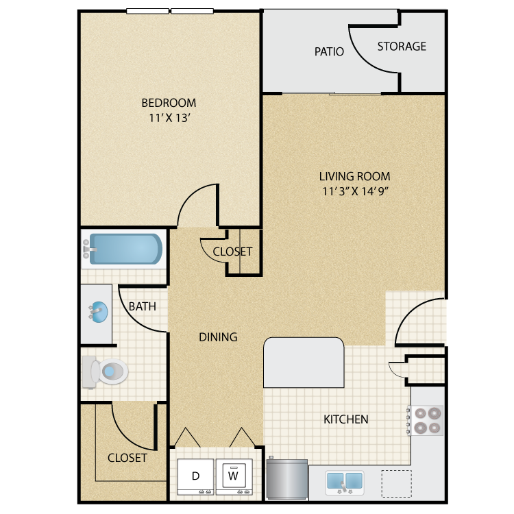 Floor plan image of Rio