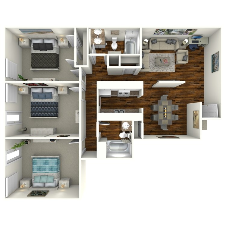 Floor plan image of C1