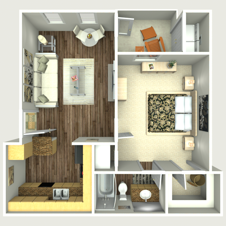 Floor plan image of A1