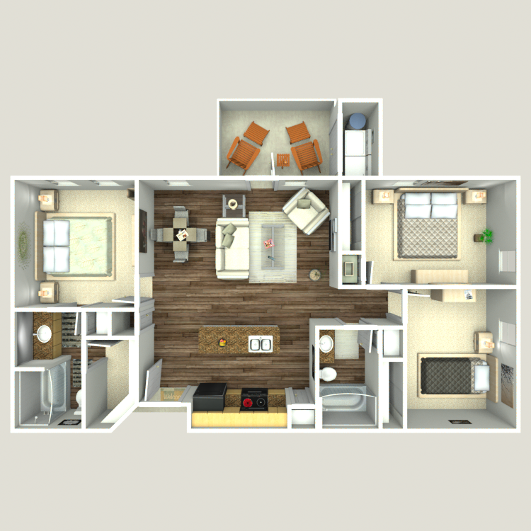 Floor plan image of C1