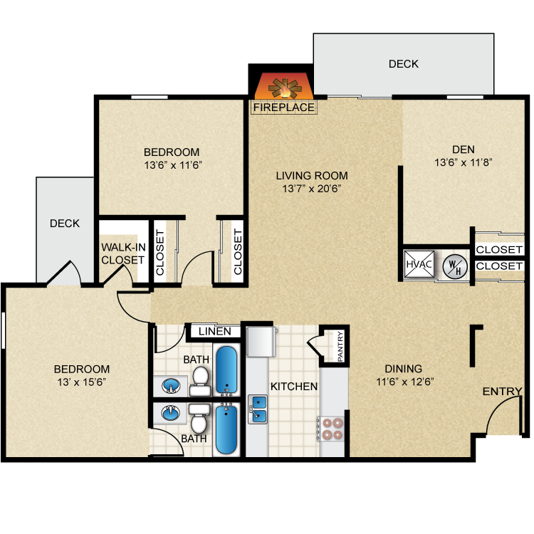 Floor plan image of B3