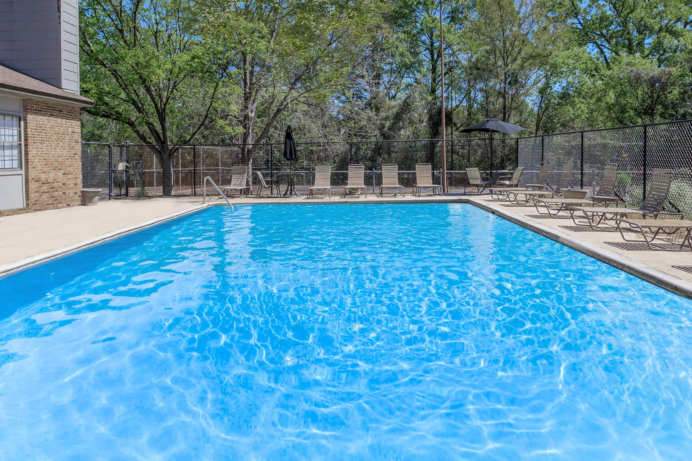 a large pool of water