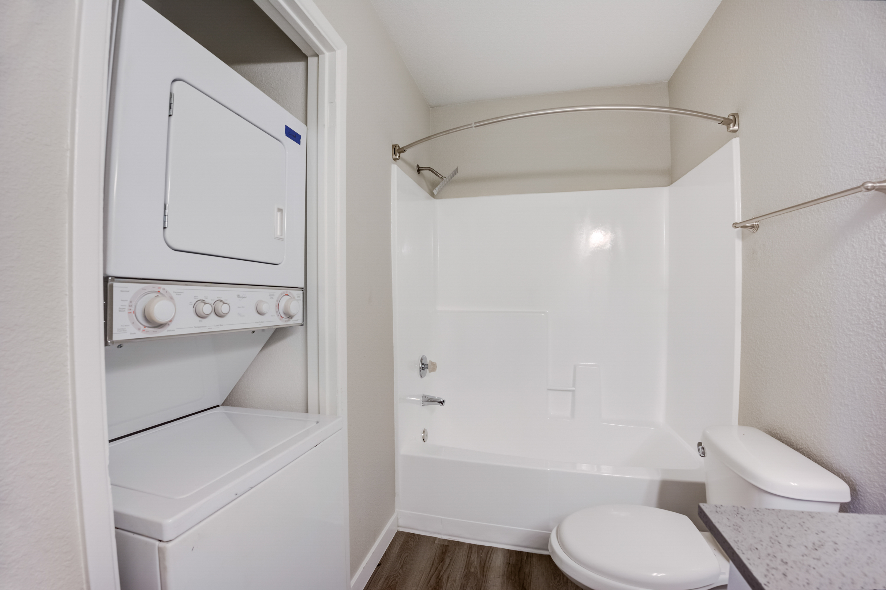 a view of the shower