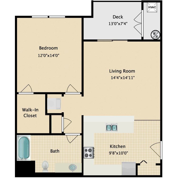 Floor plan image of Candler