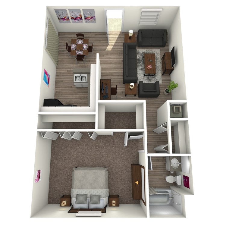 Floor plan image of A1
