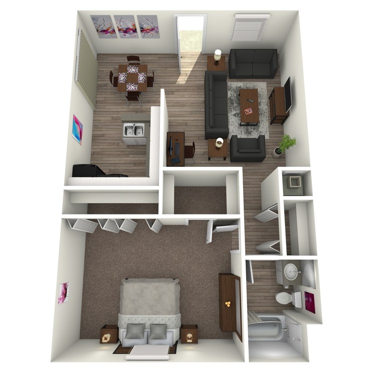 Floor plan image of A1