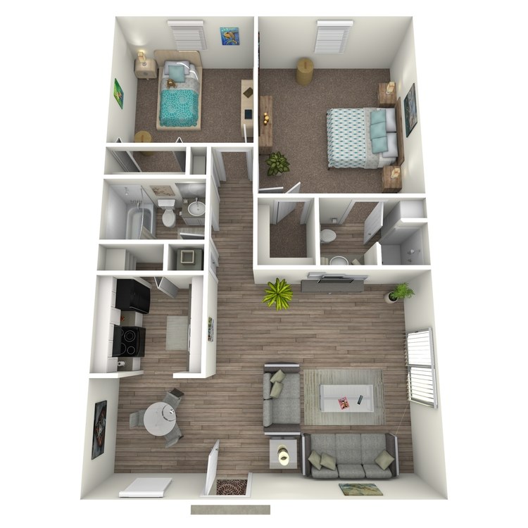 Floor plan image of B2