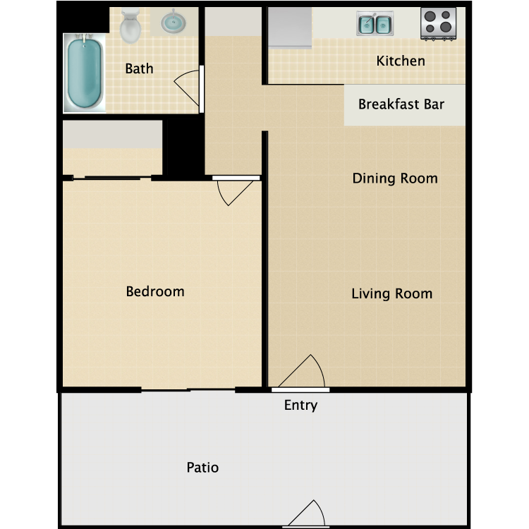 Floor plan image of West Plan A