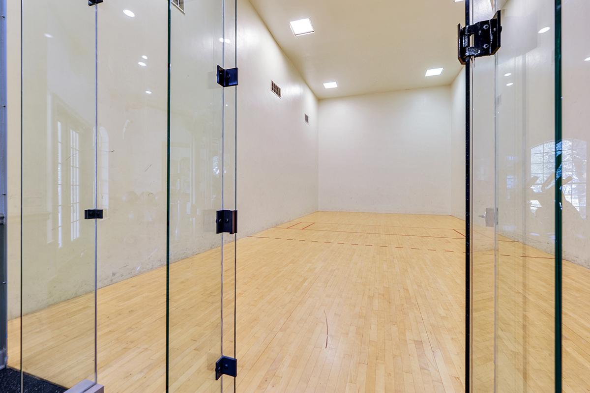 GET COMPETITIVE AT THE INDOOR RACQUETBALL COURT