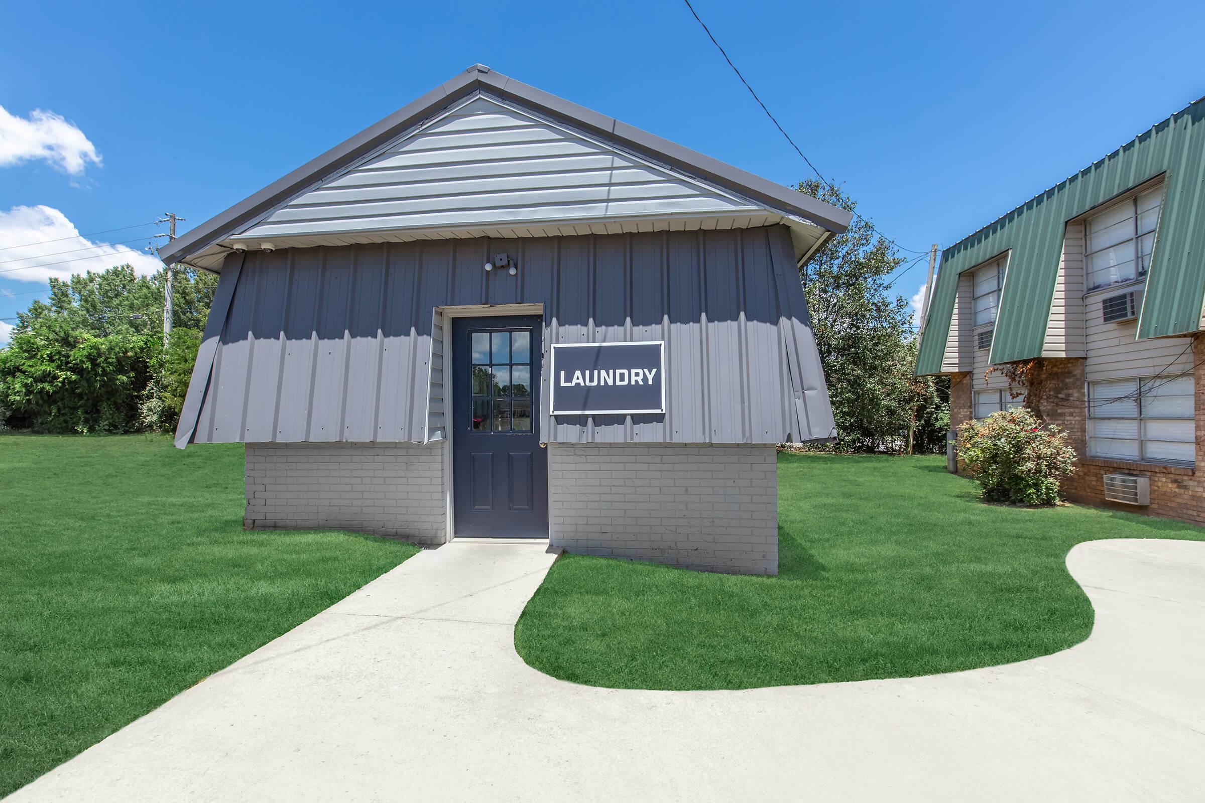 a large lawn in front of a house