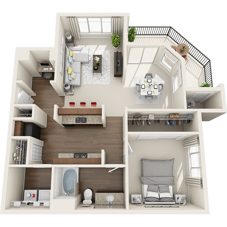 Floor plan image of A4