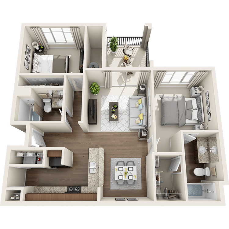 Floor plan image of B1