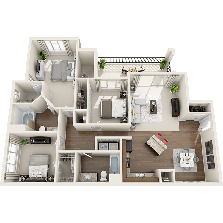 Floor plan image of C1