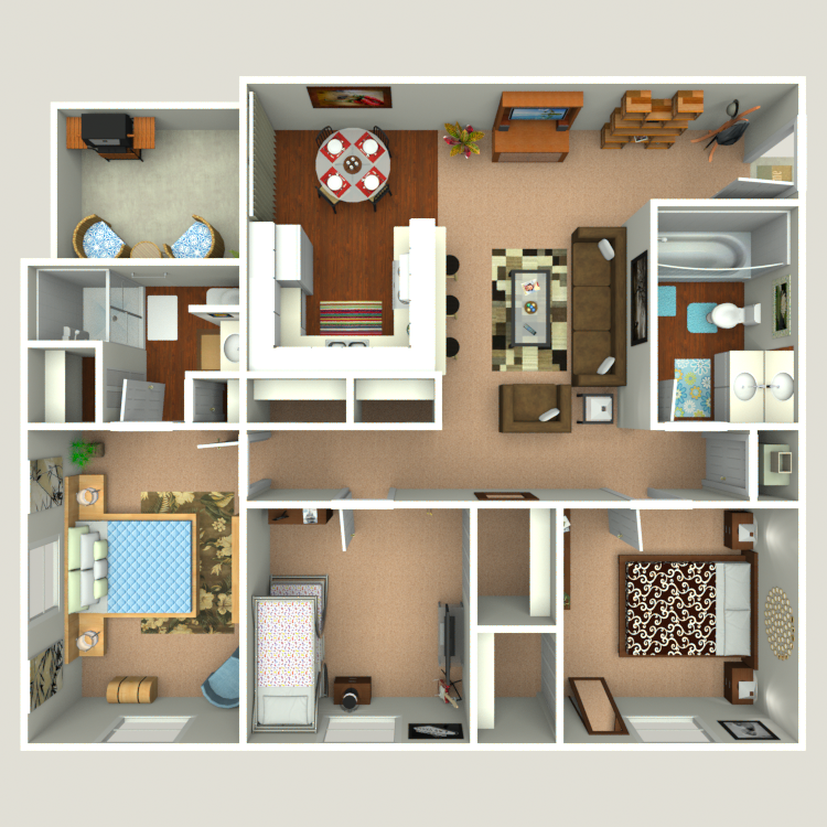 Floor plan image of Caladesi B